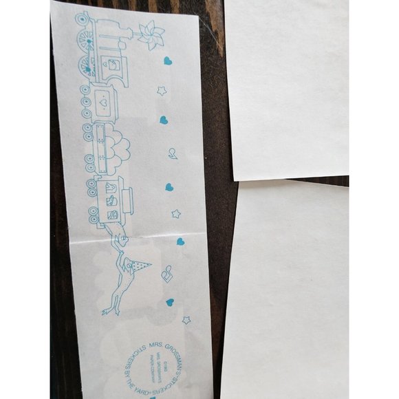 Lot of Suzy Zoo Sandylion Grossman Stickers - Baby Boy Train + - NEW RETIRED #14 - Picture 14 of 14